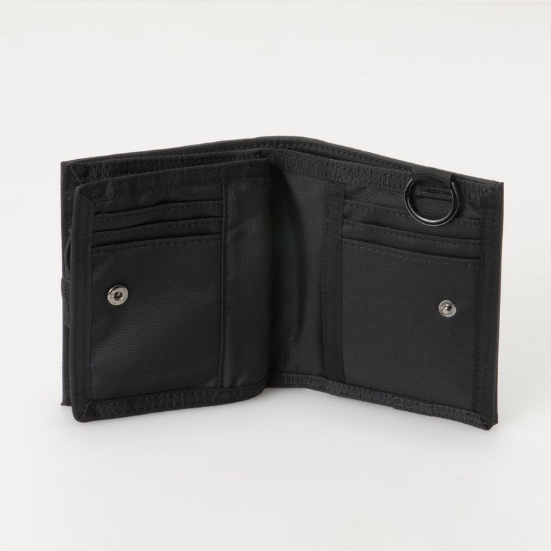 BEAMS DESIGN Passive 二つ折り財布【BMMW6CS2】 ブラック