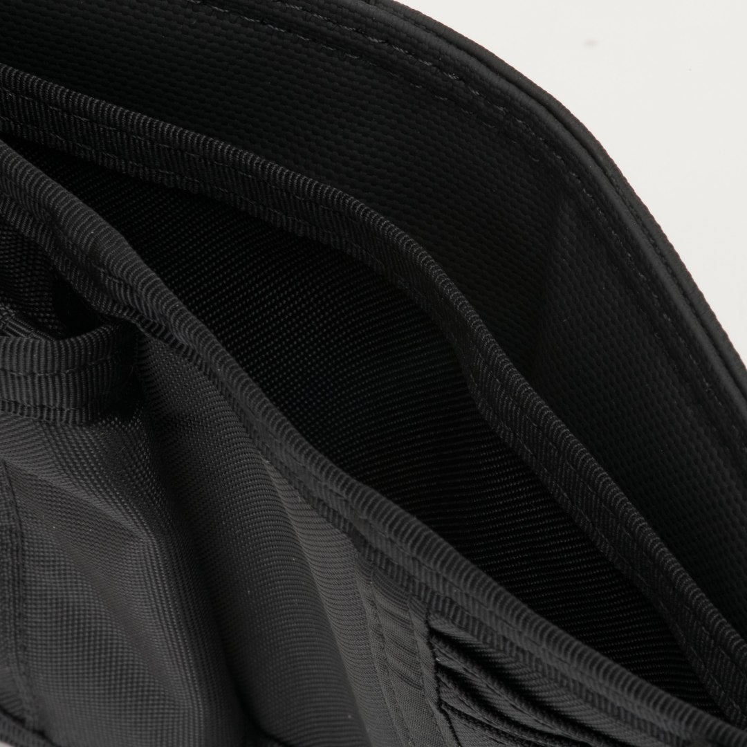 BEAMS DESIGN Passive 二つ折り財布【BMMW6CS2】 ブラック
