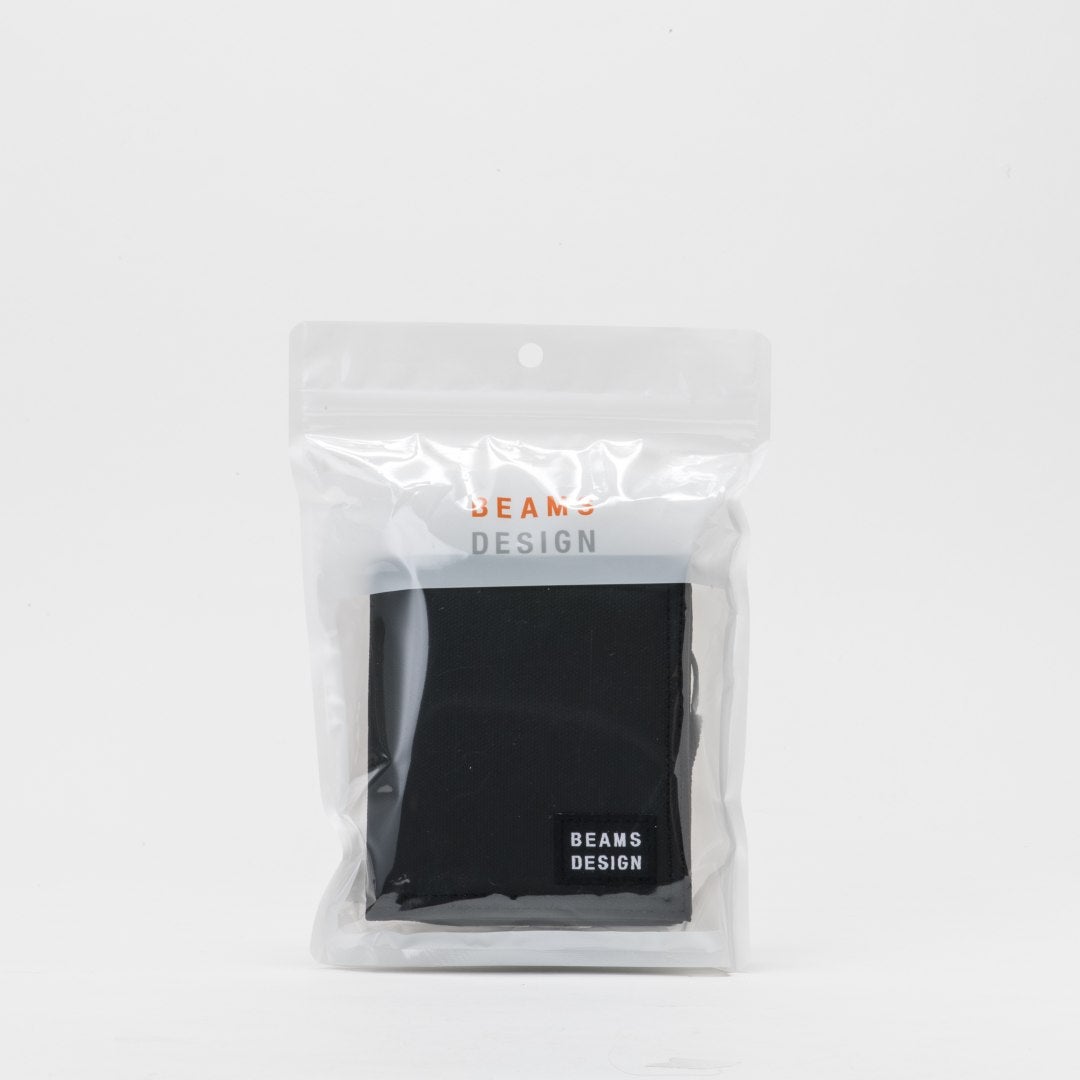 BEAMS DESIGN Passive 二つ折り財布【BMMW6CS2】 ブラック