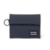 BEAMS DESIGN Passive 三つ折り財布【BMMW6CS3】 ネイビー