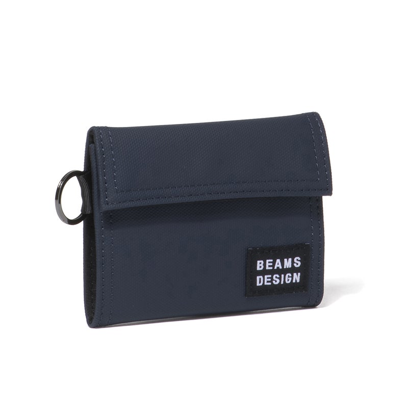 BEAMS DESIGN Passive 三つ折り財布【BMMW6CS3】 ネイビー