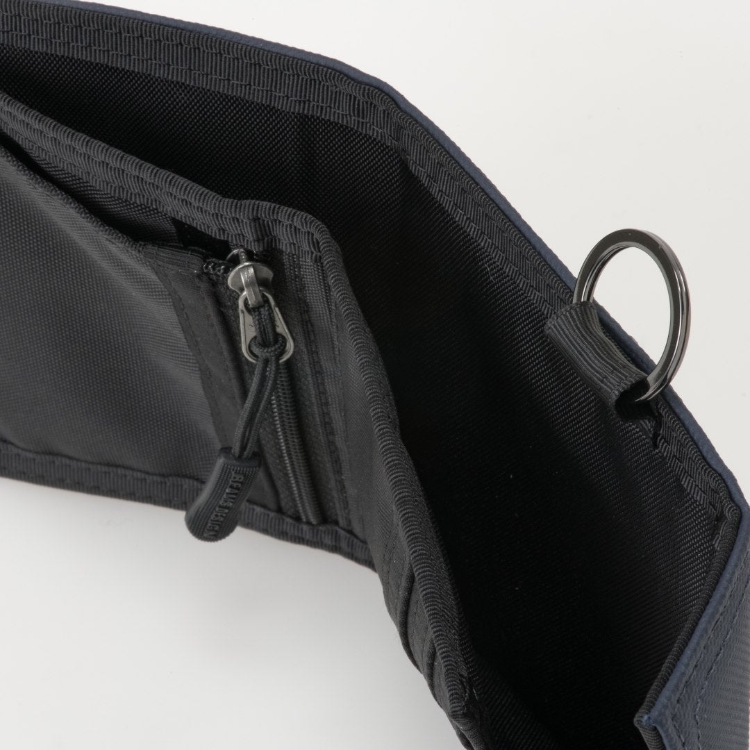 BEAMS DESIGN Passive 三つ折り財布【BMMW6CS3】 ネイビー