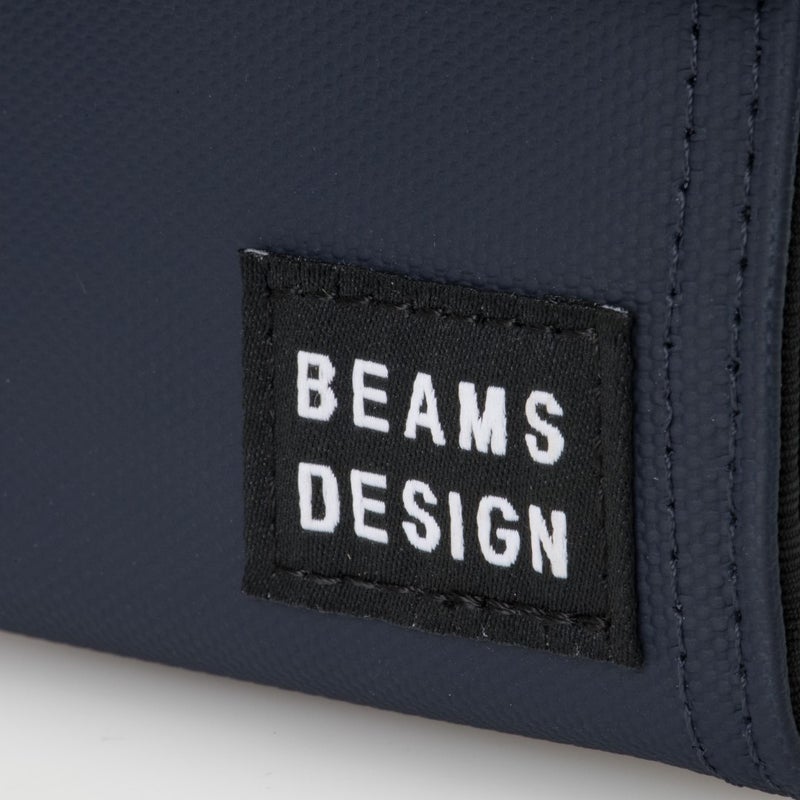 BEAMS DESIGN Passive 三つ折り財布【BMMW6CS3】 ネイビー