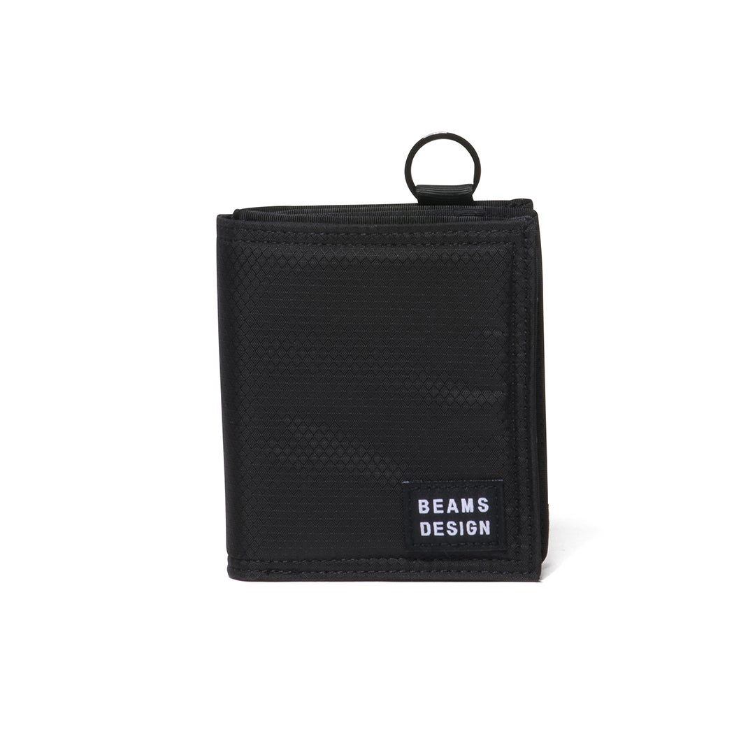 BEAMS DESIGN Aggressive 二つ折り財布【BMMW6JS2】 ブラック