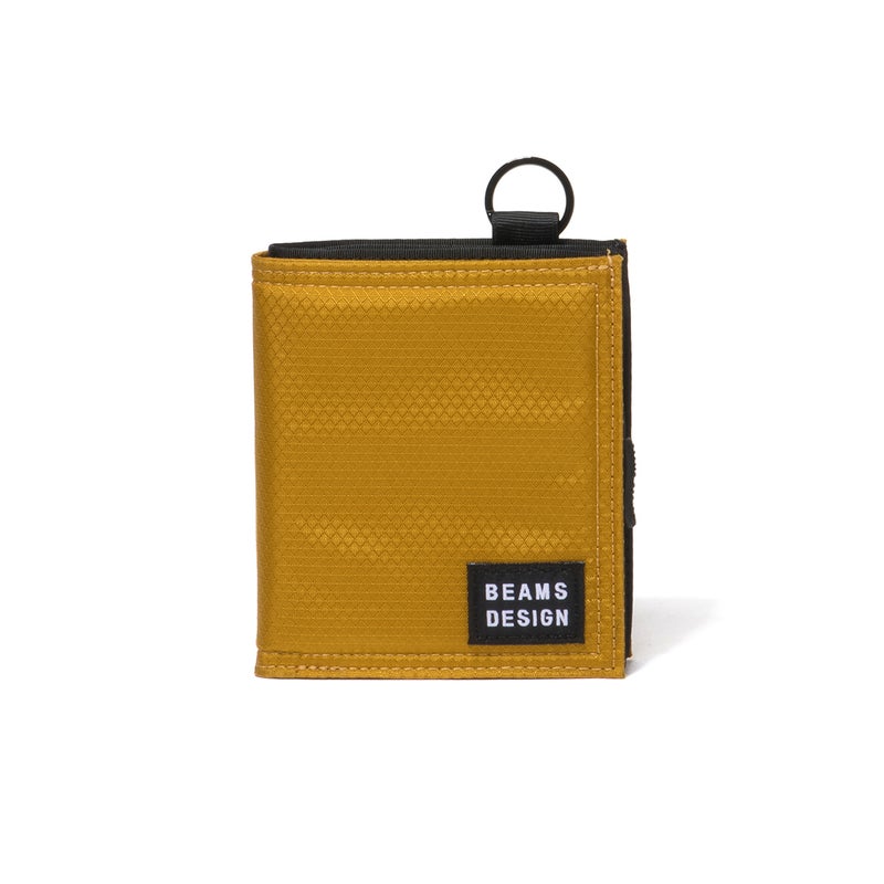 BEAMS DESIGN Aggressive 二つ折り財布【BMMW6JS2】 マスタード