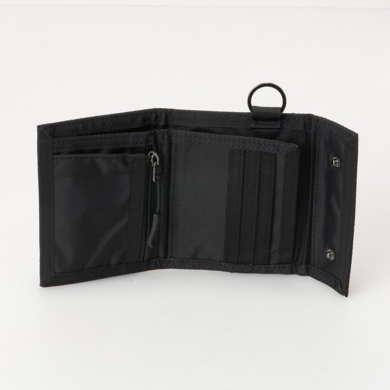 BEAMS DESIGN Aggressive 三つ折り財布【BMMW6JS3】 ブラック