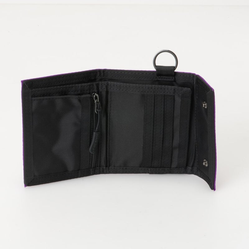 BEAMS DESIGN Aggressive 三つ折り財布【BMMW6JS3】 パープル