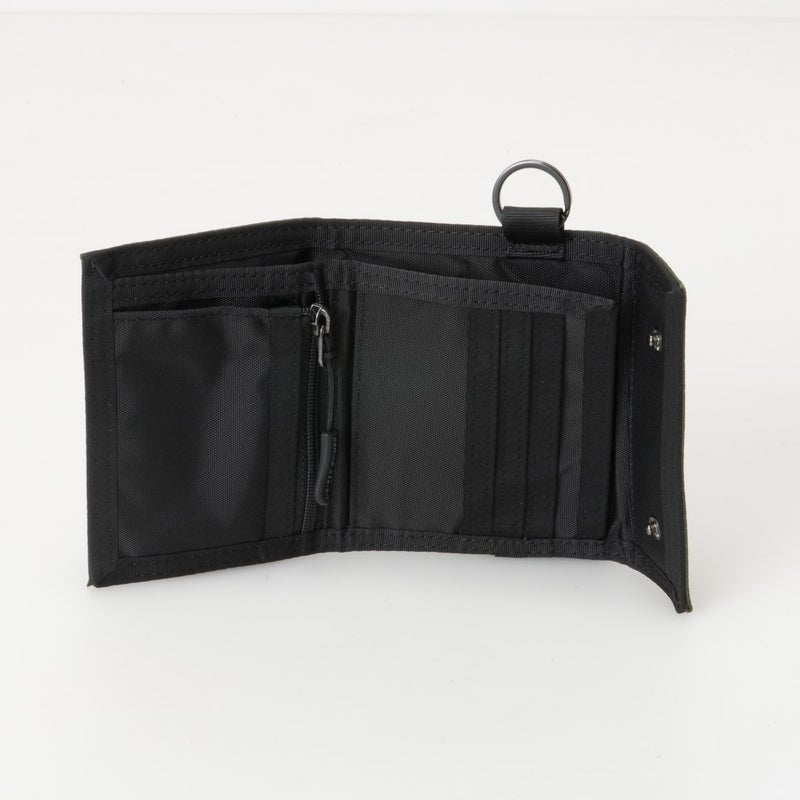 BEAMS DESIGN Aggressive 三つ折り財布【BMMW6JS3】 グリーン