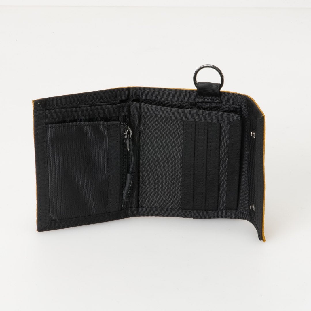 BEAMS DESIGN Aggressive 三つ折り財布【BMMW6JS3】 マスタード