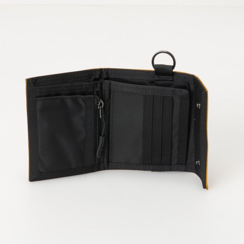 BEAMS DESIGN Aggressive 三つ折り財布【BMMW6JS3】 マスタード