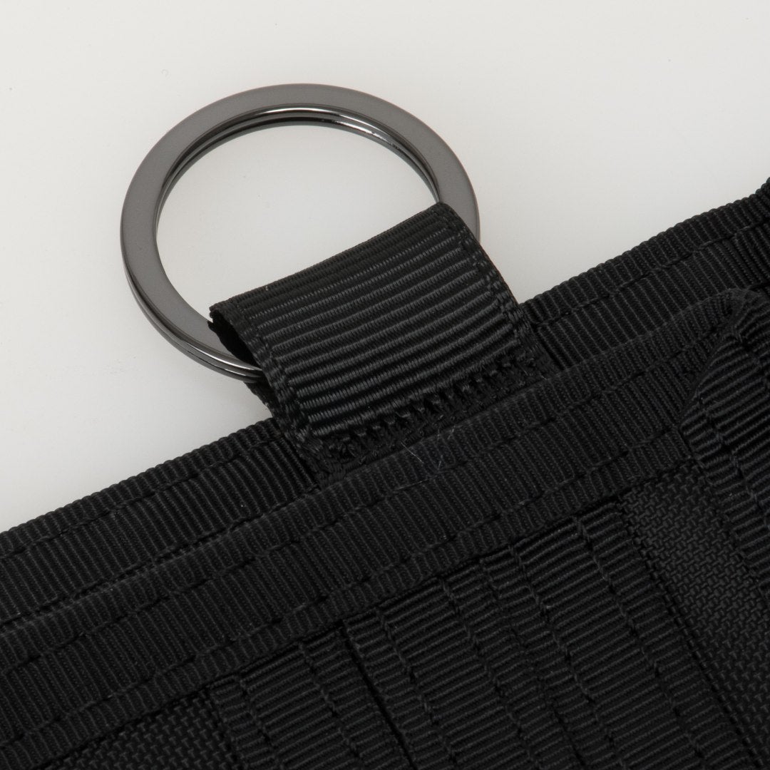 BEAMS DESIGN Aggressive 三つ折り財布【BMMW6JS3】 ブラック
