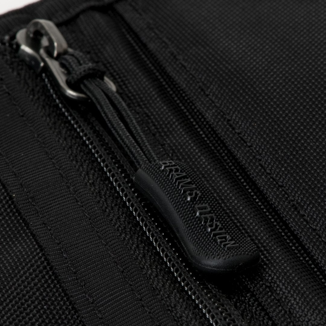 BEAMS DESIGN Aggressive 三つ折り財布【BMMW6JS3】 ブラック