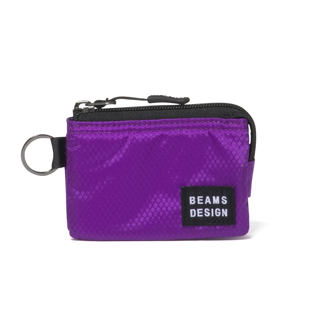 BEAMS DESIGN Aggressive 小銭入れ【BMMW6JC2】 パープル