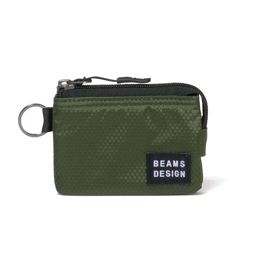 BEAMS DESIGN Aggressive 小銭入れ【BMMW6JC2】 グリーン