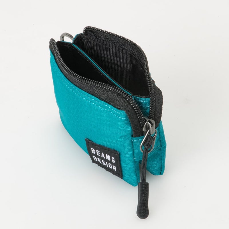 BEAMS DESIGN Aggressive 小銭入れ【BMMW6JC2】 ターコイズブルー