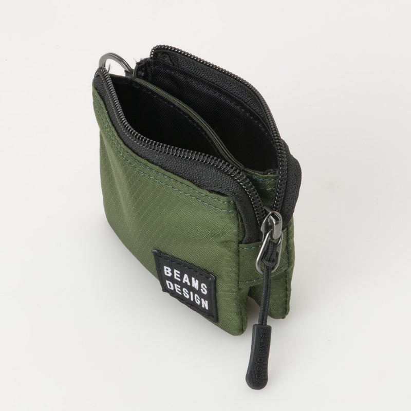 BEAMS DESIGN Aggressive 小銭入れ【BMMW6JC2】 グリーン
