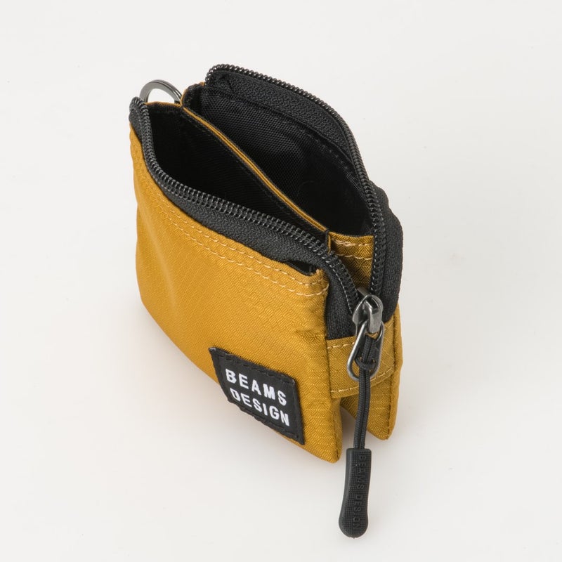 BEAMS DESIGN Aggressive 小銭入れ【BMMW6JC2】 マスタード