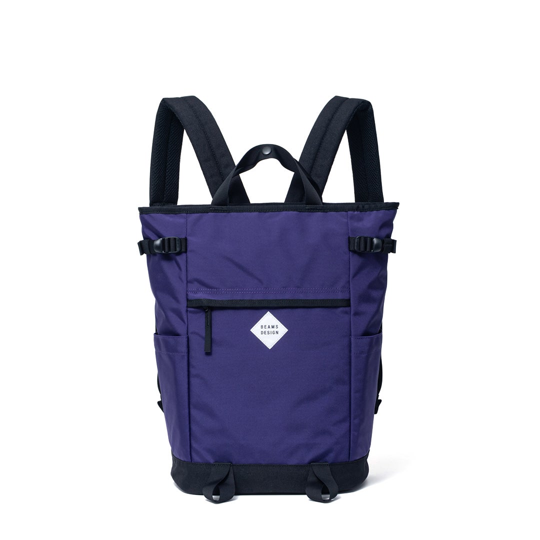 BEAMS DESIGNSlash バックパック【BMMH6BR2】 パープル