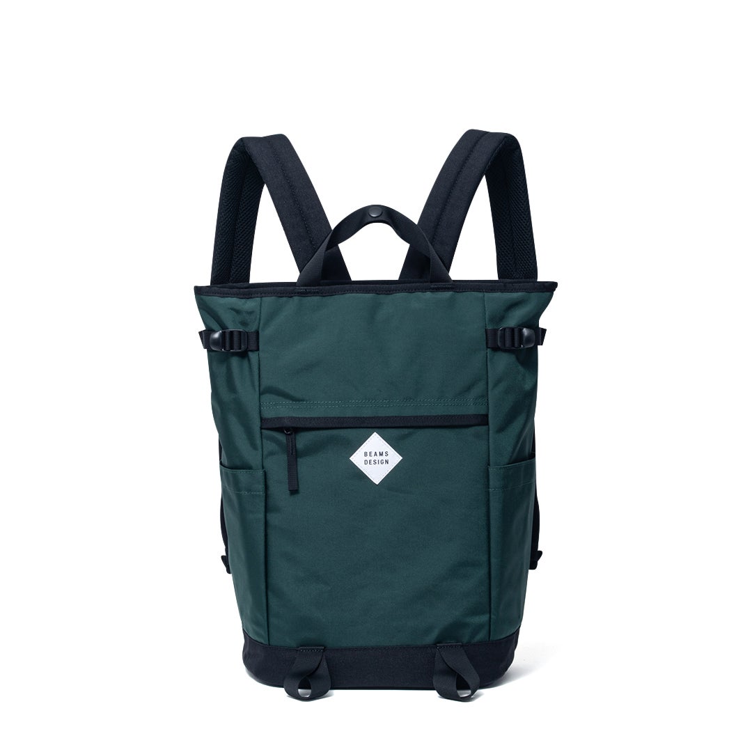 BEAMS DESIGNSlash バックパック【BMMH6BR2】 グリーン