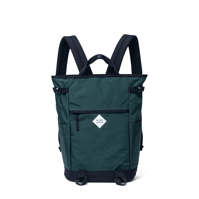BEAMS DESIGNSlash バックパック【BMMH6BR2】 グリーン