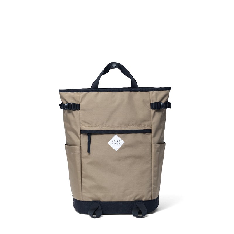 BEAMS DESIGNSlash バックパック【BMMH6BR2】 ベージュ