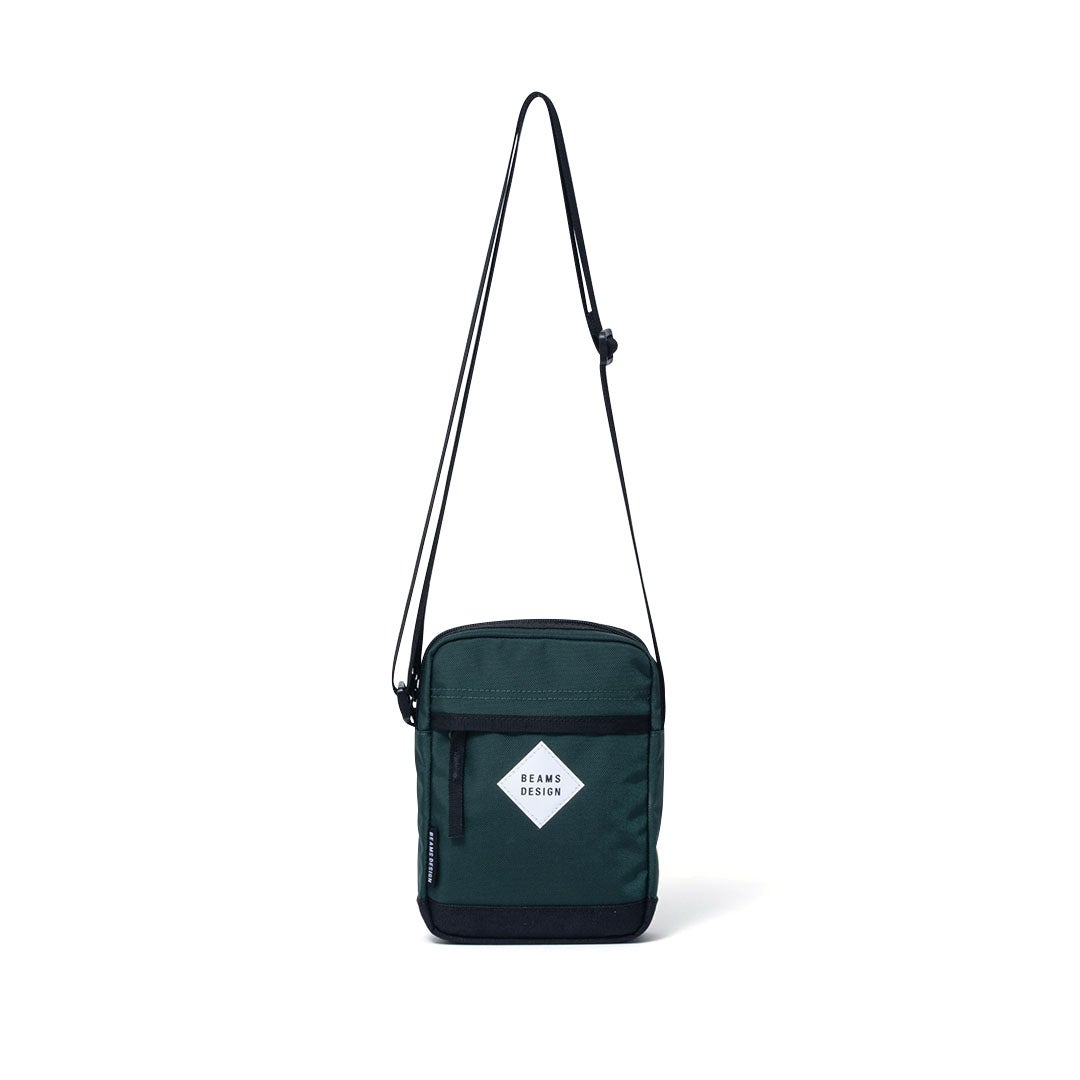 BEAMS DESIGNSlash ショルダーバッグ【BMMH6BS1】 グリーン