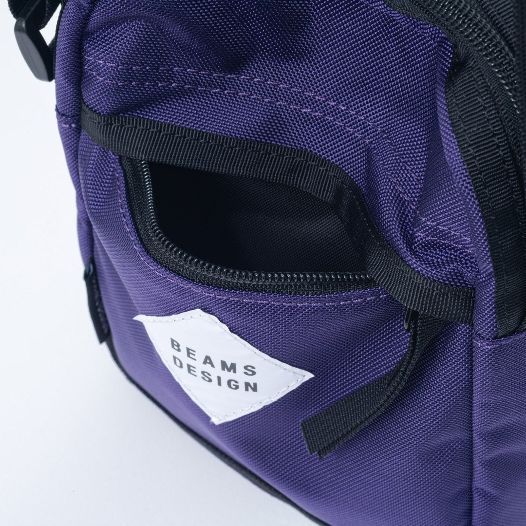 BEAMS DESIGNSlash ショルダーバッグ【BMMH6BS1】 パープル
