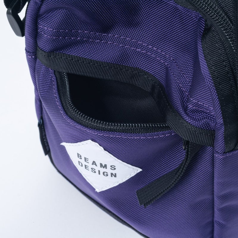 BEAMS DESIGNSlash ショルダーバッグ【BMMH6BS1】 パープル