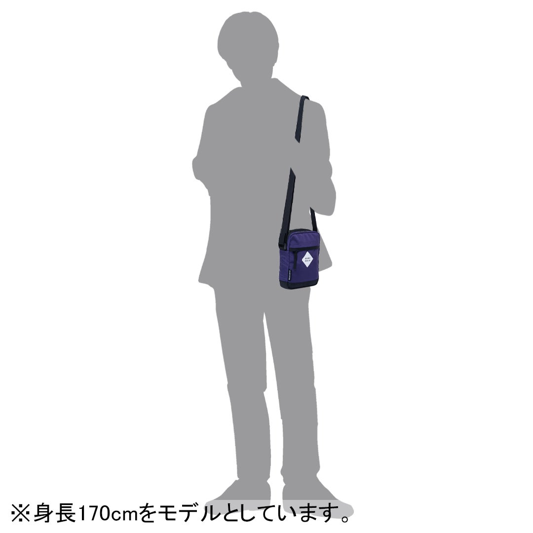 BEAMS DESIGN Slash ショルダーバッグ【BMMH6BS1】