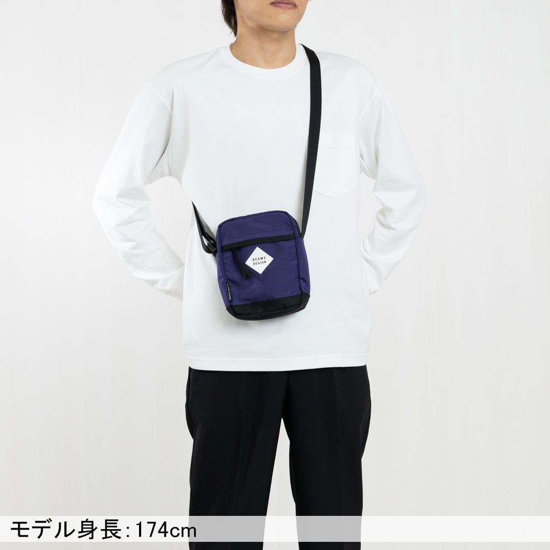 BEAMS DESIGN Slash ショルダーバッグ【BMMH6BS1】