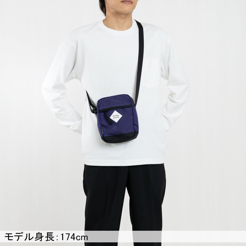 BEAMS DESIGN Slash ショルダーバッグ【BMMH6BS1】