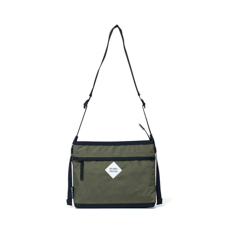 BEAMS DESIGNSlash ショルダーバッグ【BMMH6BS2】 カーキ