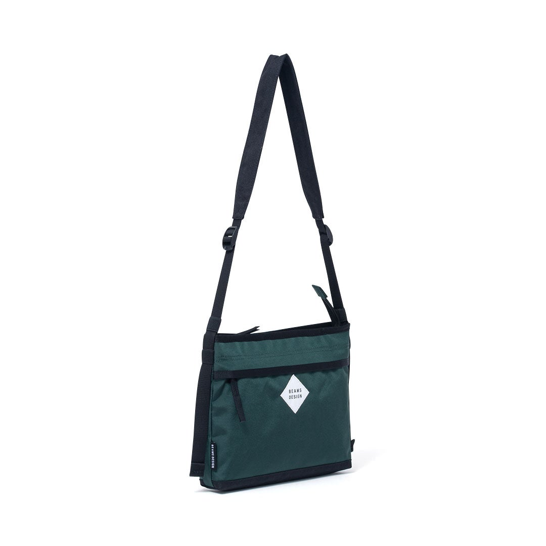 BEAMS DESIGNSlash ショルダーバッグ【BMMH6BS2】 グリーン