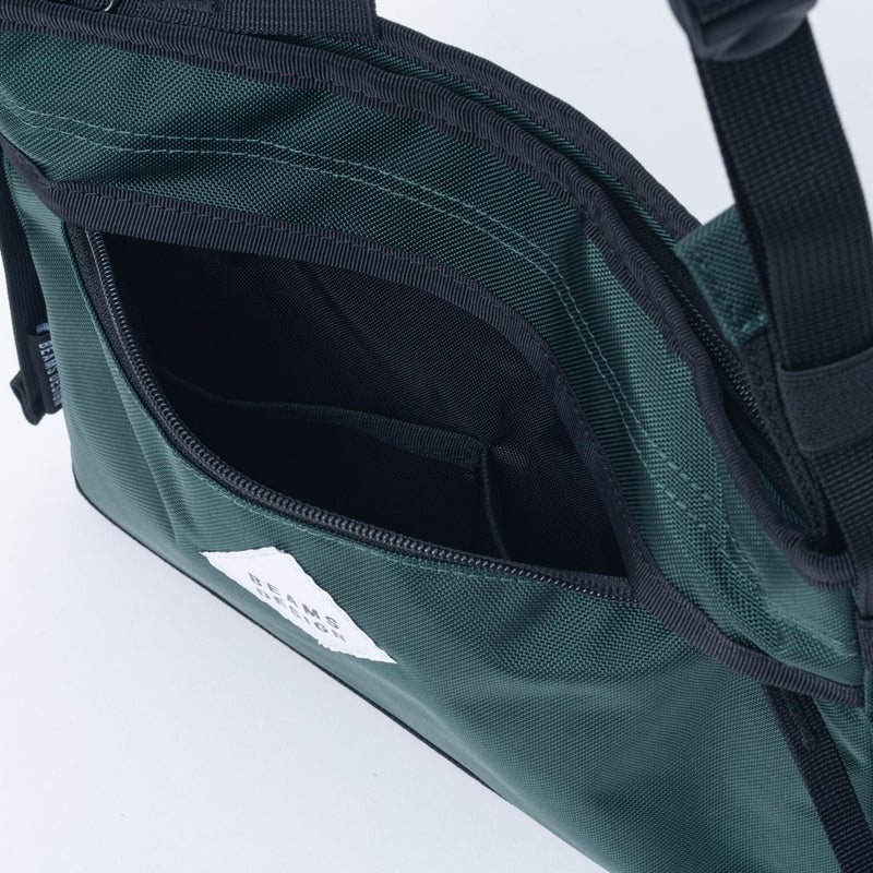 BEAMS DESIGNSlash ショルダーバッグ【BMMH6BS2】 グリーン