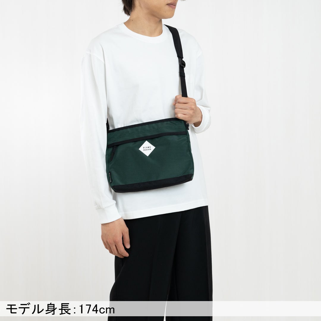 BEAMS DESIGN Slash ショルダーバッグ【BMMH6BS2】