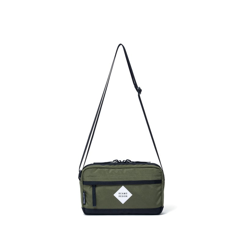 BEAMS DESIGNSlash ショルッダーバッグ【BMMH6BS4】 カーキ