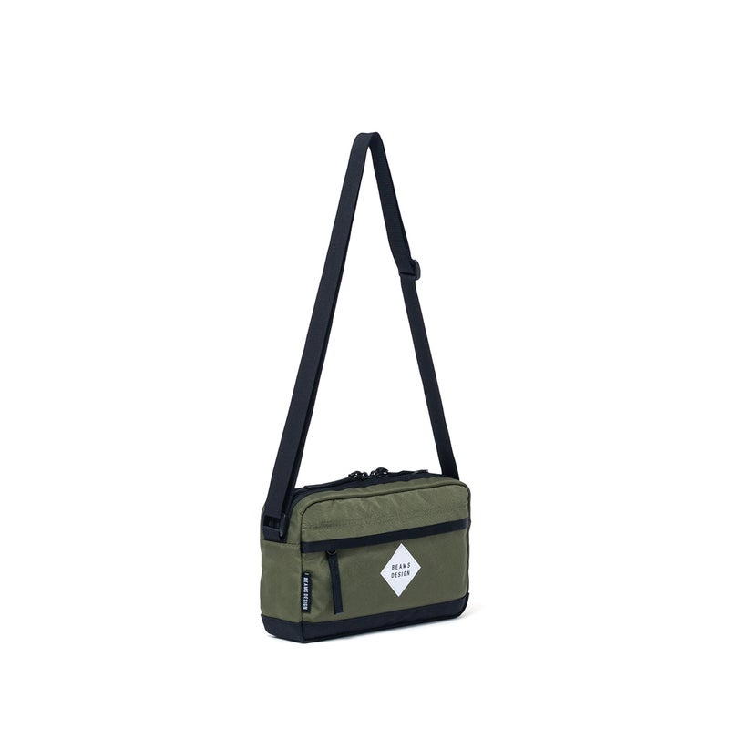 BEAMS DESIGNSlash ショルッダーバッグ【BMMH6BS4】 カーキ