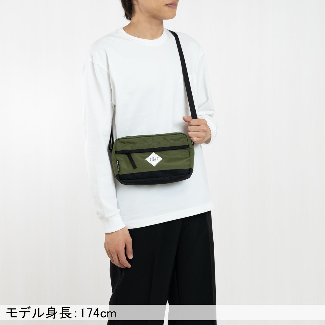BEAMS DESIGN Slash ショルダーバッグ【BMMH6BS4】