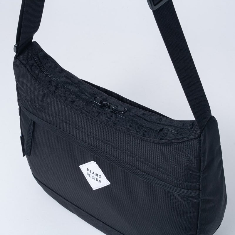 BEAMS DESIGNSlash ショルダーバッグ【BMMH6BS5】 ブラック