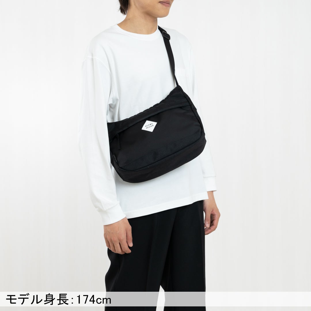 BEAMS DESIGN Slash ショルダーバッグ【BMMH6BS5】
