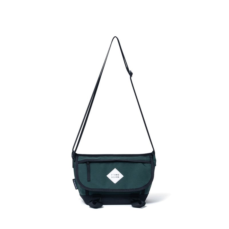 BEAMS DESIGNSlash ショルダーバッグ【BMMH6BS6】 グリーン