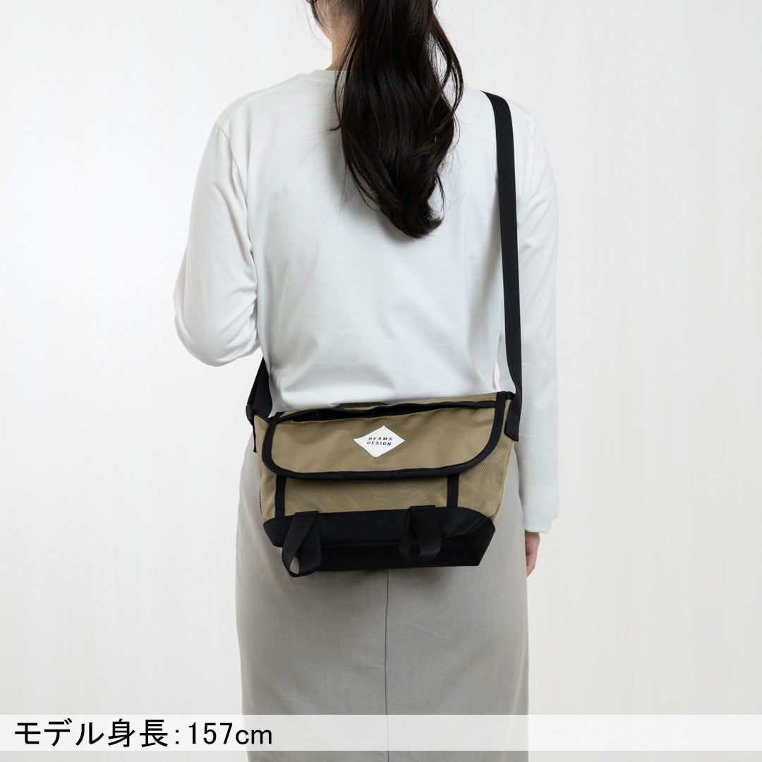 BEAMS DESIGN Slash ショルダーバッグ【BMMH6BS6】