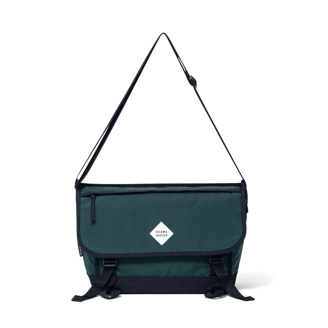 BEAMS DESIGNSlash ショルダーバッグ【BMMH6BS7】 グリーン