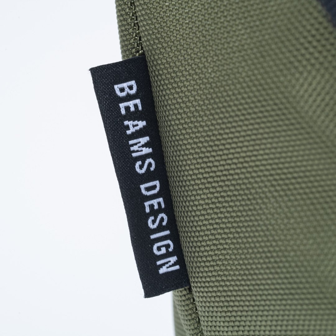 BEAMS DESIGNSlash ショルダーバッグ【BMMH6BS7】 カーキ