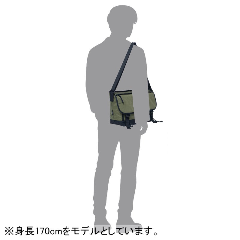 BEAMS DESIGN Slash ショルダーバッグ【BMMH6BS7】
