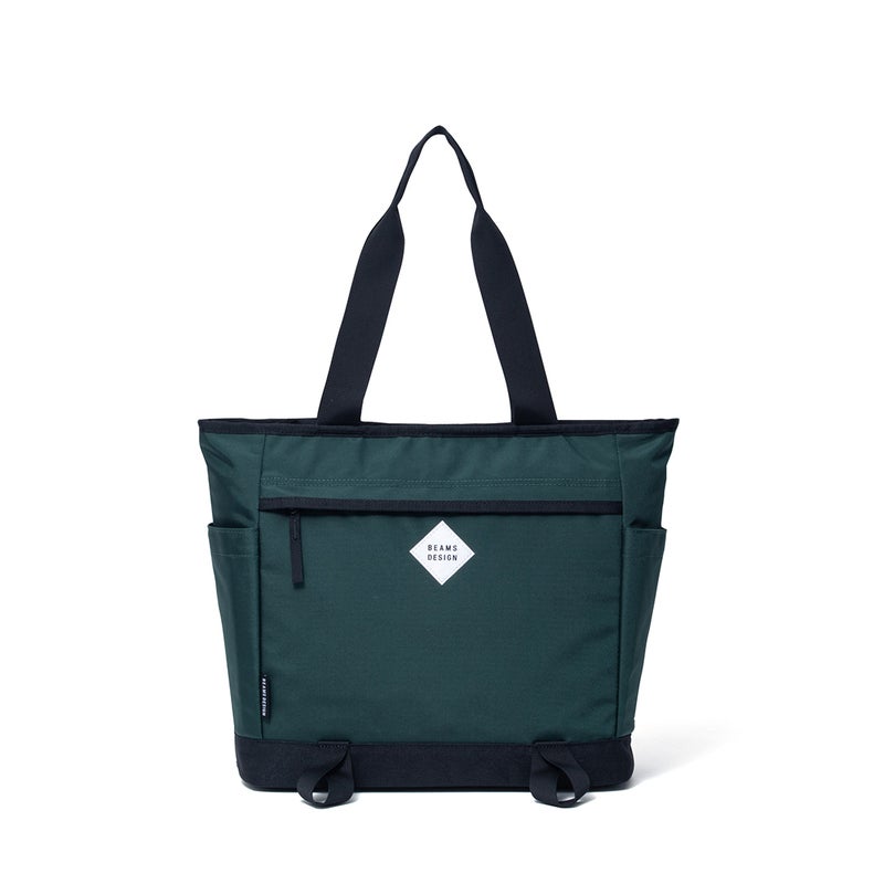  BEAMS DESIGNSlash トートバッグ【BMMH6BT1】 グリーン