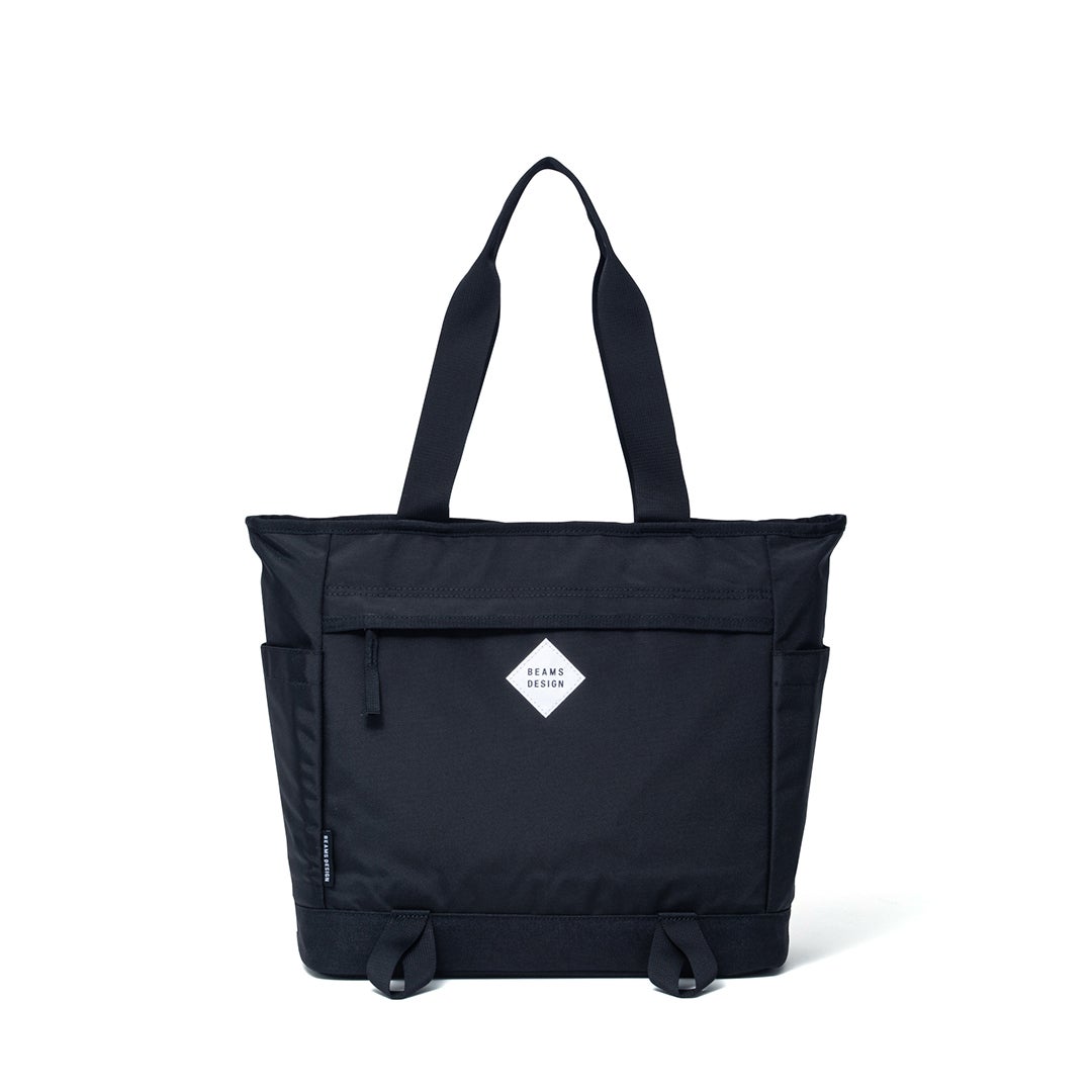 BEAMS DESIGNSlash トートバッグ【BMMH6BT1】 ブラック