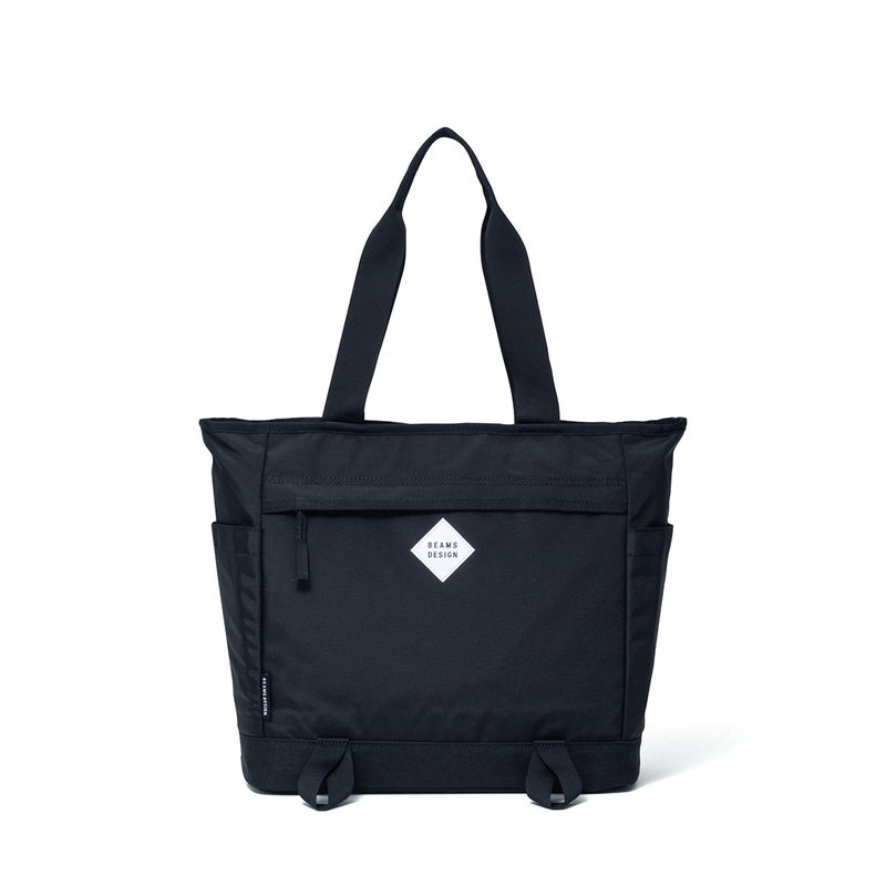 BEAMS DESIGNSlash トートバッグ【BMMH6BT1】 ブラック