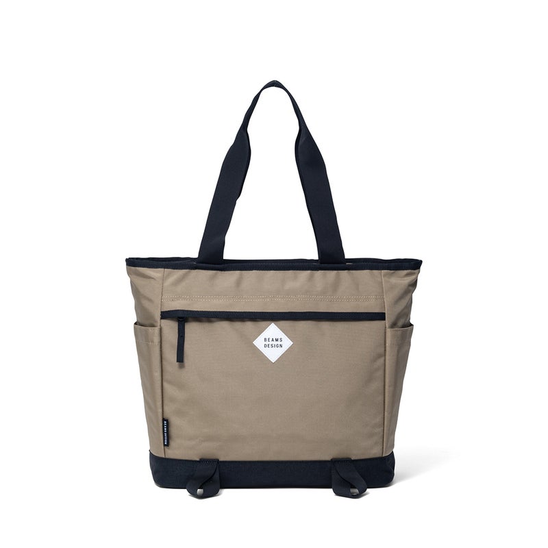 BEAMS DESIGNSlash トートバッグ【BMMH6BT1】 ベージュ