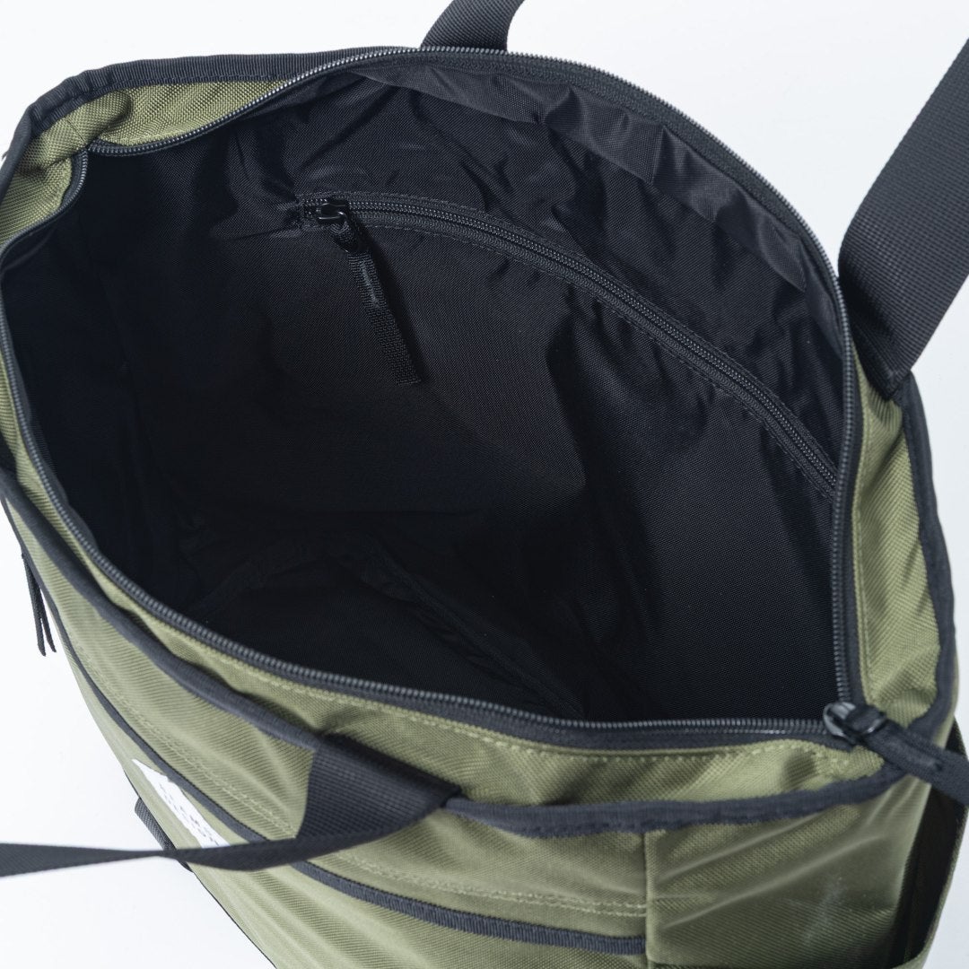 BEAMS DESIGNSlash トートバッグ【BMMH6BT1】 カーキ